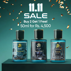 11.11 Sale Buy 2 Get 1 Free (50ml) Perfumes