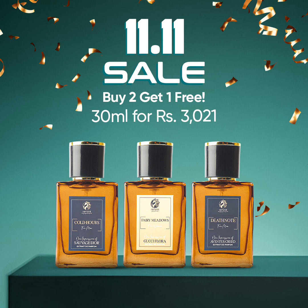 11.11 Sale Buy 2 Get 1 Free (30ml) Perfumes